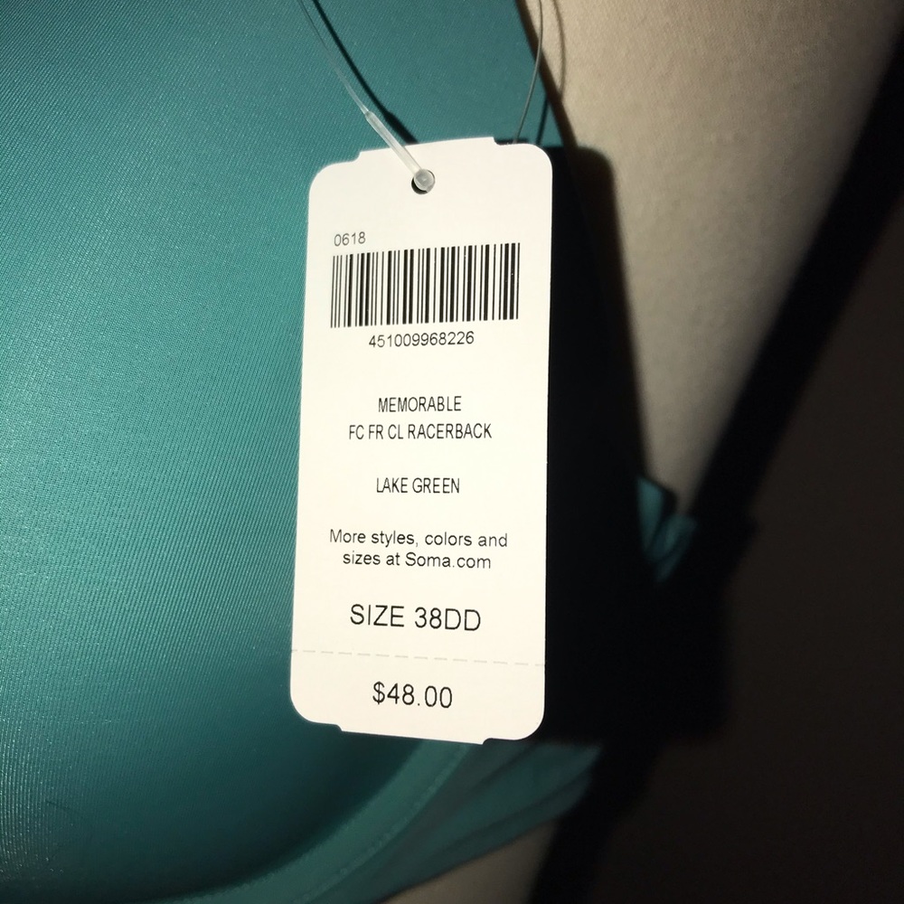 Soma Bra 38DD NWT